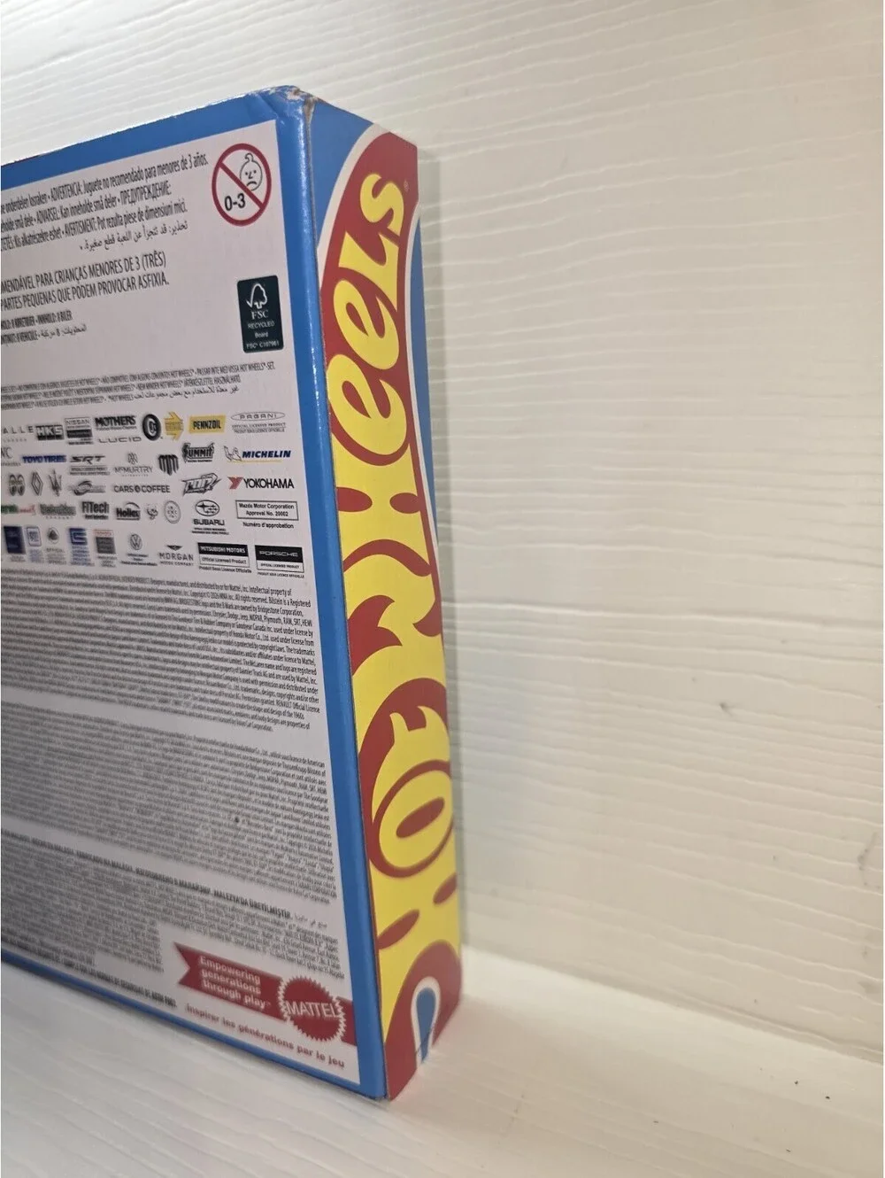 Hot Wheels 8-Car Gift Pack Factory Sealed Reversed Hudson Hornet Packaging Error